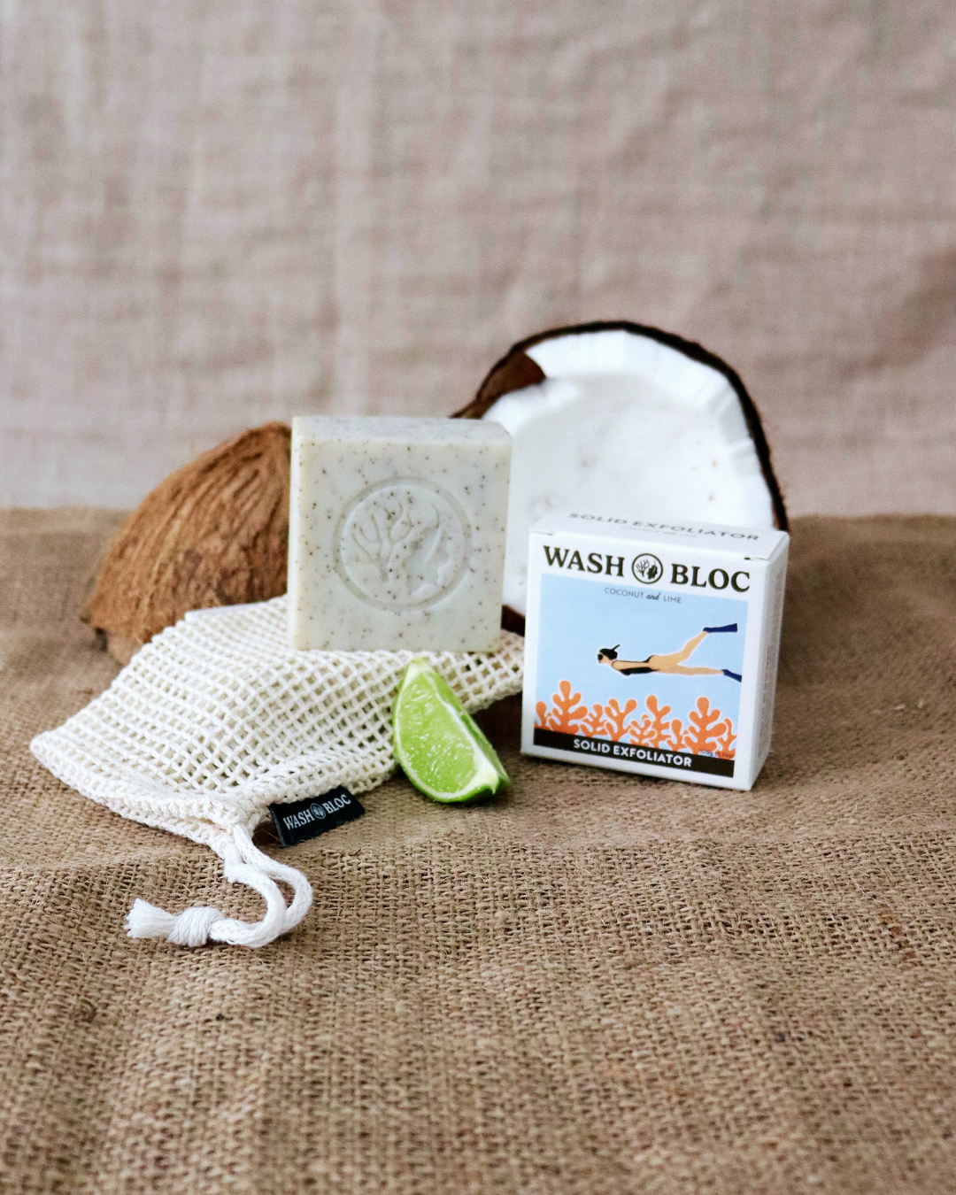 Wash Bloc Exfoliator & Saver Bag